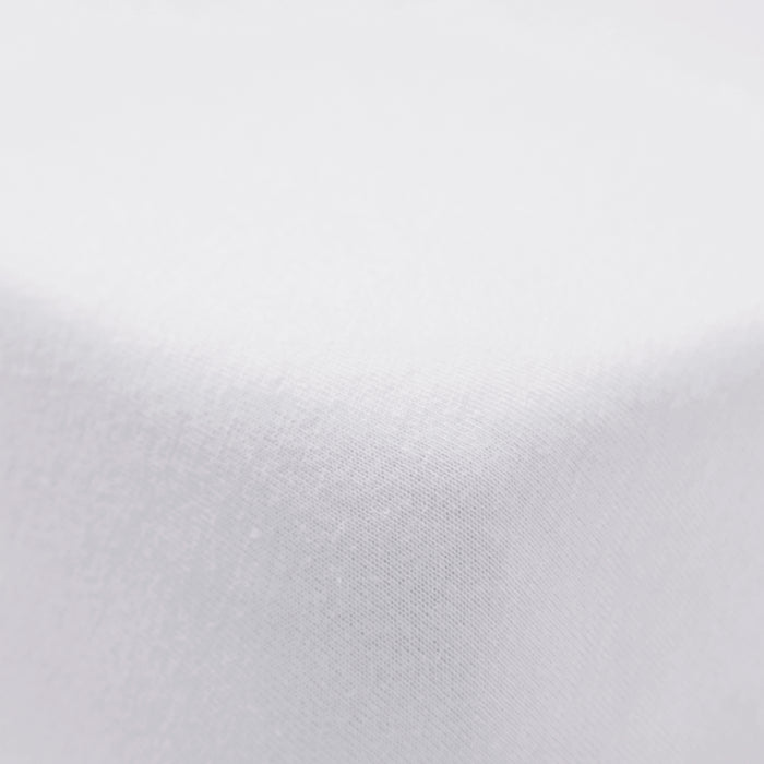 Catherine Lansfield Brushed cotton Fitted sheet White
