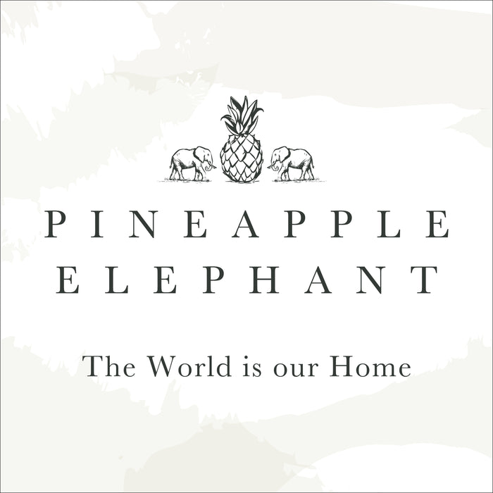 Pineapple Elephant Bedding Tamba Jersey Stripe Duvet Set Natural