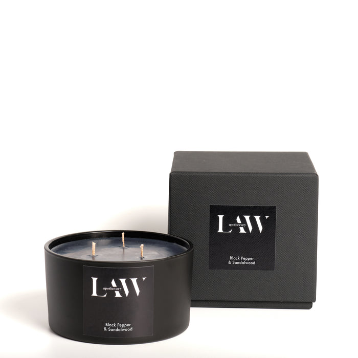 Law Apothecary Black Pepper & Sandalwood Candle